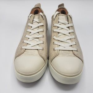 NWOT Men's UGGS Gold Metallic Sneakers